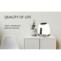 Wewoo Enceinte Bluetooth DY50 LEDhaut-parleur subwoofer sans fil portatif