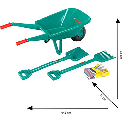 Avis Theo Klein Set jardin Bosch avec brouette 4 pièces