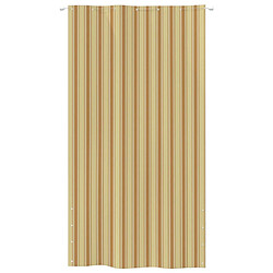 vidaXL Écran de balcon Jaune et orange 140x240 cm Tissu Oxford