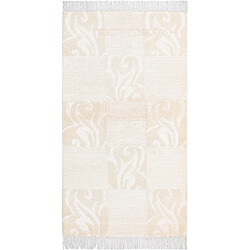 Vidal Tapis de laine 155x81 beige Darya