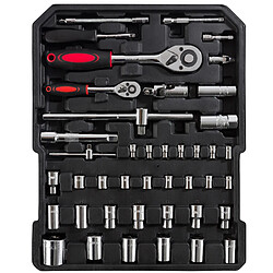 Arebos Valise à outils 1005 pièces Mallette à outils Coffret à outils Set Boîte