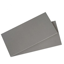 Inside 75 Lot 2 de tablettes BALIOS Larg 87 / Prof 50 cm coloris gris 