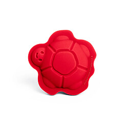 Bigjigs Toys 4 moules à sable en silicone rouge pas cher