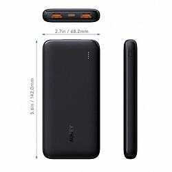 Powerbank Aukey PB-N73S Noir 10000 mAh