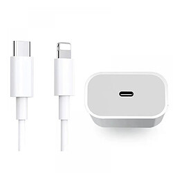 General Chargeur Apple - Adaptateur secteur USB-C à charge rapide 20 W pour iPhone/iPad, design compact, sûr et fiable, parfait pour les voyages et la maison Vous recherchez un chargeur de haute qualité pour votre(6 pieds) 