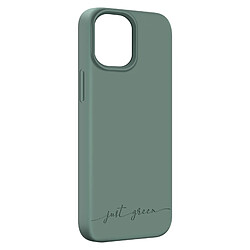 Coque iPhone 13 Mini Recyclable Just Green Vert