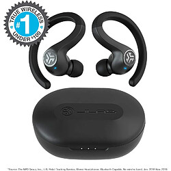 JLAB AUDIO JLab JBuds Air Sport True Wireless Écouteurs True Wireless Stereo (TWS) Crochets auriculaires Appels/Musique Bluetooth Noir