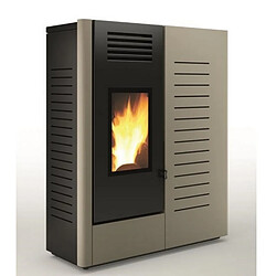 Poêle à granulés de bois 11kw - C077FH.09-HG11 - DEVILLE 