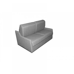 Avis Inside 75 Canapé lit 2-3 places LUNA convertible EXPRESS 120cm tweed gris silex matelas 16 cm