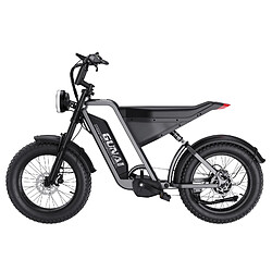 Avis GUNAI-Y Vélo électrique cyclomoteur pour adultes Vélo de montagne électrique tout-terrain de 20 pouces avec batterie lithium-ion 48V18AH, suspension complète à 7 vitesses