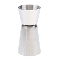 tasse à mesurer en acier inoxydable double jigger pour bar ktv 50ml / 25ml