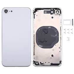 Wewoo Coque arrière Chassis argent pour iPhone 8 Couverture de logement arrière