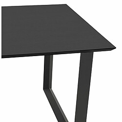 Acheter Paris Prix Bureau Design Ribaila 130cm Noir