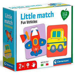 Tradex LITTLE MATCH PUZZLE SUR LE THÈME DES VÉHICULES POUR LES ENFANTS DE 2 ANS ET PLUS Clementoni Little Match Puzzle Sur Le Thème Des Véhicules Pour Les Enfants De 2 Ans Et Plus