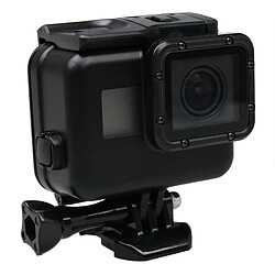 Wewoo Pour GoPro HERO5 Écran Tactile noir Couverture Arrière + 45m Boîtier de Protection 2 en 1 Imperméable Nécessité de Démonter l'Objectif une fois Installé avec Boucle de Montage de Base et Vis de Plomb 