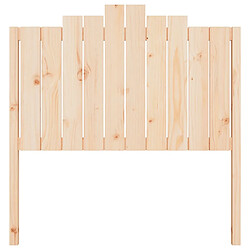 Avis vidaXL Tête de lit 106x4x110 cm Bois massif de pin