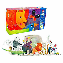 DJEcO Animal Parade Puzzle gAant au sol DJ07171 Taille unique 