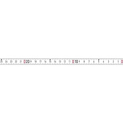 Ruban mesure blanc 10mx13mm auto-adhésif RNL-SK BMI 