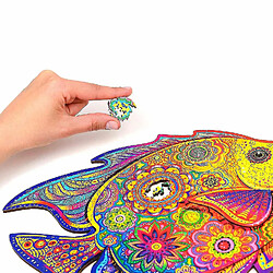 Avis Universal Cadeau enfant poisson puzzle en bois photo 90pcsï ¼ porte