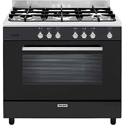 Piano de cuisson gaz 109l 5 feux noir - ge960cmbk2 - GLEM