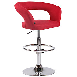 Non Tabouret de bar Jaen tissu 