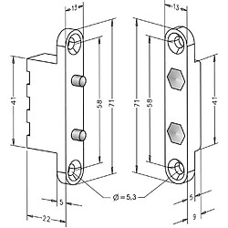 Avis Effeff Transmetteur de courant encastré EFF - 2 plots - 10305