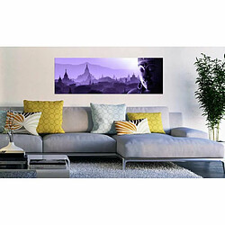 Paris Prix Tableau Imprimé Purple Zen 40 x 120 cm