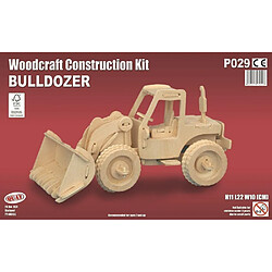 Maquette en bois Bulldozer - Quay