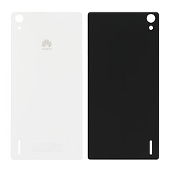 Wewoo Coque arrière blanc pièce détachée pour Huawei Ascend P7 couverture arrière 