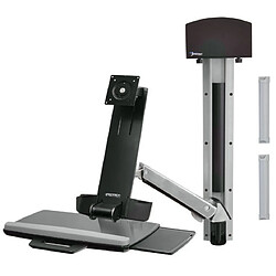 Ergotron StyleView Sit-Stand Combo System 61 cm (24") Aluminium 