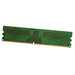 Micron Tech 512Mo RAM Micron MT8HTF6464AY-667D7 DDR2 PC2-5300U 667Mhz 1Rx8 1.8v 240-Pin CL5 - Occasion