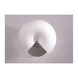 Luminaire Center Applique murale Fosil avec interrupteur 2 Ampoules G9, nickel satiné/verre blanc dépoli Coloris : nickel satiné, verre blanc dépoli Coloris de l'abat jour : givré Largeur en Cm : 22 Hauteur en Cm : 24 Profondeur en Cm : 16 Poids en Kilos : 1,3 Ty