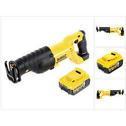 Dewalt DCS 380 18 V Scie sabre sans fil + 1x Batterie DCB 184 5,0 Ah Li-Ion - sans Chargeur