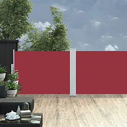 Avis Maison Chic Auvent latéral rétractable de balcon | Store extérieur | Auvent solaire Rouge 100 x 1000 cm -GKD87698