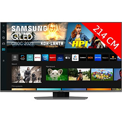 Samsung TV QLED 4K 214 cm TQ85Q80C QLED 4K 2023