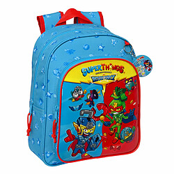 Cartable SuperThings Rescue force 27 x 33 x 10 cm Bleu 