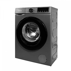 Lave-linge hublot Linarie LJWM612AS Silver Arles 6kg 1200 tours moteur induction 11 programmes &amp; vapeur Classe A