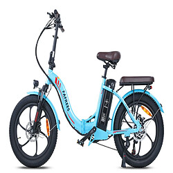 Vélo Électrique FAFREES F20 Pro | Moteur 250W Batterie 648WH Autonomie 80KM | Lac bleu