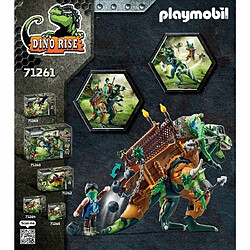 Playmobil® Tyrannosaure et soldat Playmobil Dino Rise 71261