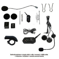 Avis Universal 1200m E6 Plus bluetooth casque interphone moto.