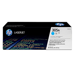 HP 305A Cyan Original LaserJet toner cartridge HP 305A toner LaserJet cyan authentique