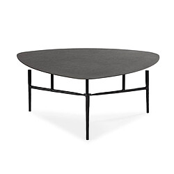 Avis Table Basse Thai Natura Noir 80 x 35 x 80 cm