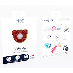 Avis Mobility Mob - Anneau pour Smartphone Teddy Ring Rouge