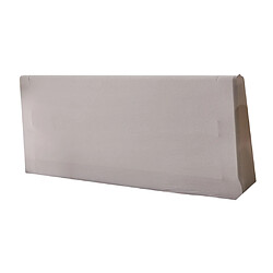 Housse de protection de tête de lit 180cm gris clair Tête de lit