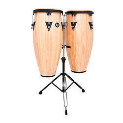 Aspire Wood Conga Set Natural LPA646-AW Latin Percussion