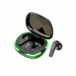 1 Paire Pro60 Tws Casque Bluetooth Sans Fil Faible Latence Basse Puissance Stéréo Musique Jeu Écouteur Noir 