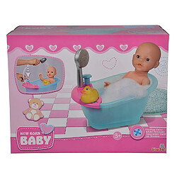 Simba Toys New Born Baignoire Bébé Poupée Baignoire