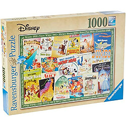 Ravensburger 19874 Disney Vintage Movie Posters Puzzle 1000 piAces pour adultes, chaque piAce est unique, la technologie Softclick signifie que les piAces semboAtent parfaitement 