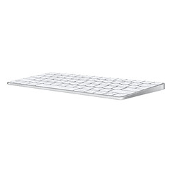 Apple Magic clavier USB + Bluetooth Anglais Aluminium, Blanc