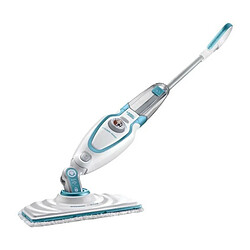 Black & Decker BLACK+DECKER FSM1605-QS Nettoyeur vapeur balai Steam Mop - 1300W - 350 ml - Blanc